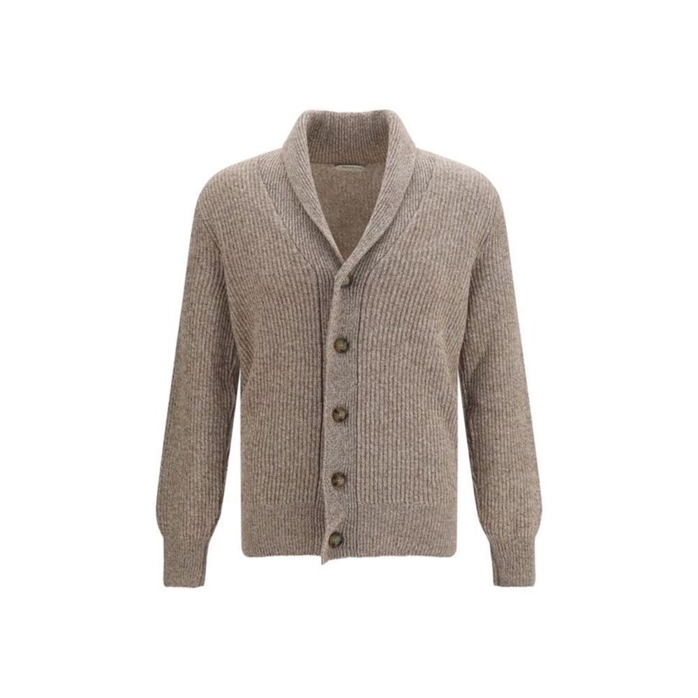 Brooksfield Beige Wool Oves Aries Men's Cardigan